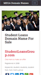 Mobile Screenshot of megadomainnames.com